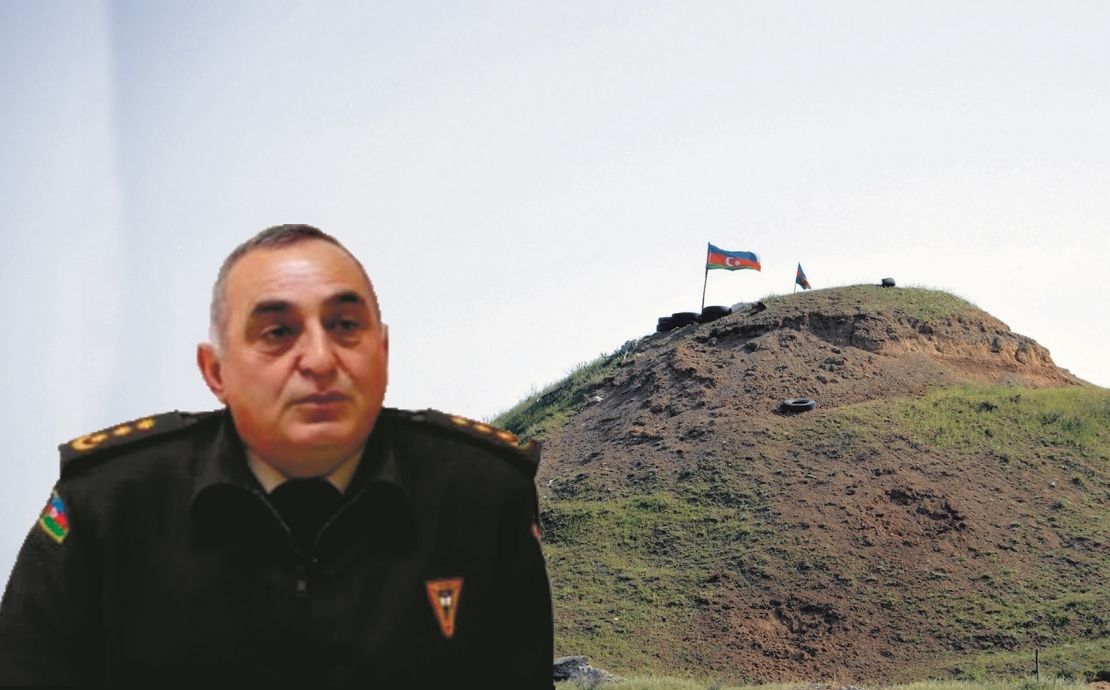 Lələtəpəyə bayraq sancan polkovnik azadlığa buraxıldı