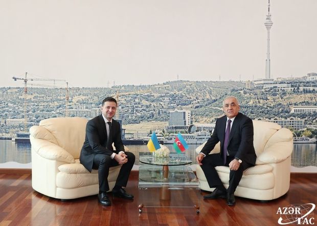 Əli Əsədov Zelenskiylə nahar edib