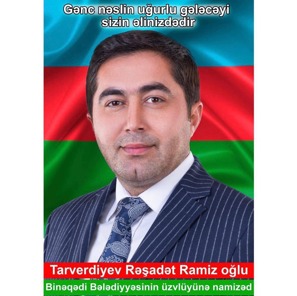 Binəqədi Bələdiyyəsinə namizəd Rəşad Tarverdiyev seçki proqramını açıqladı - VİDEO