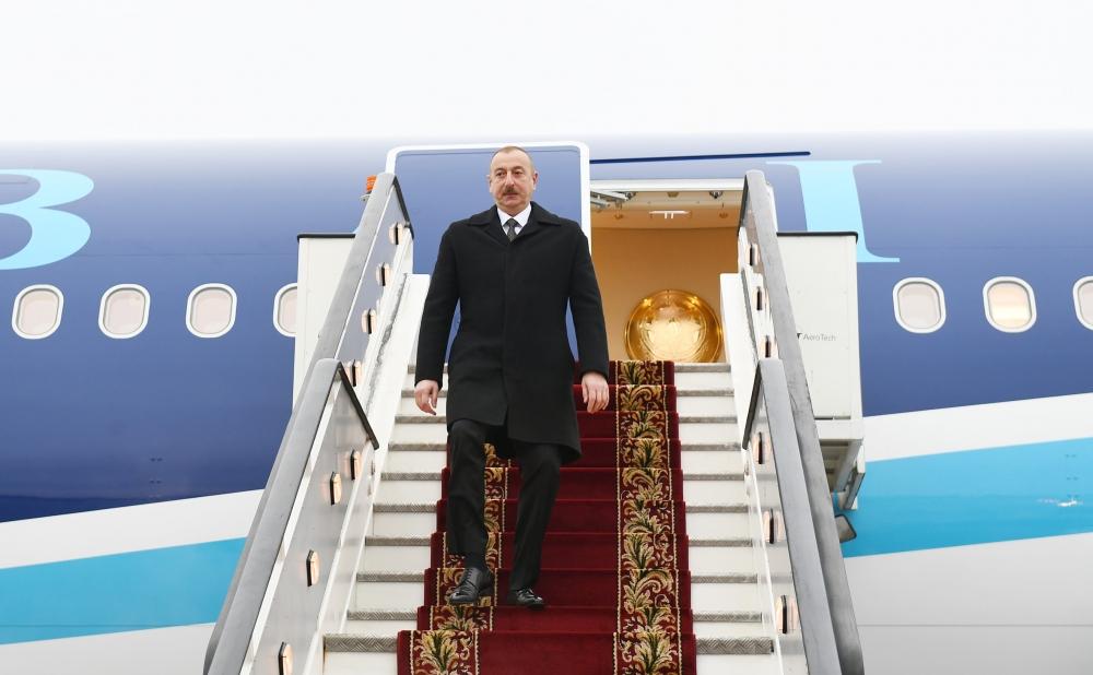 Prezident İlham Əliyev Rusiyada - FOTOLAR