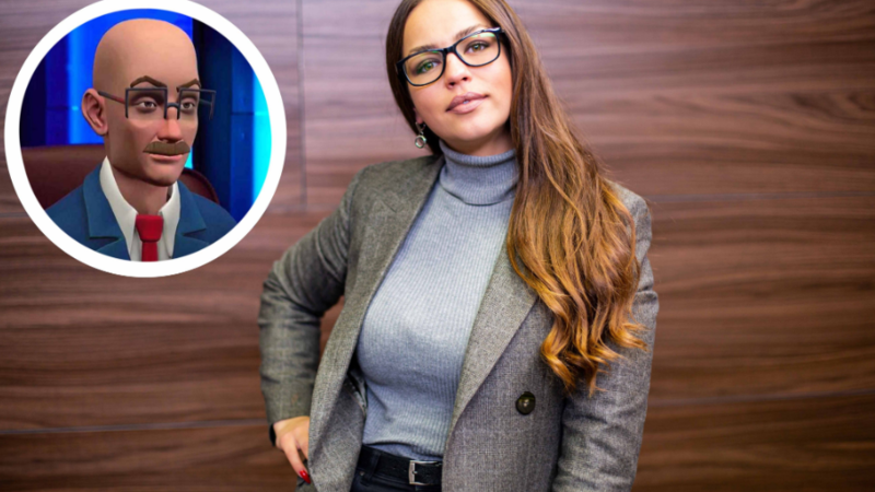 Dadaş Dadaşlinskinin katibəsi 9 yaşlı qızı ilə - FOTOLAR
