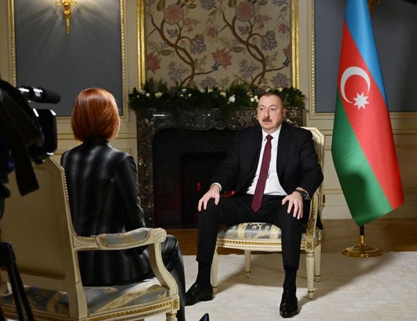 İlham Əliyev “Rossiya-24” televiziya kanalına müsahibə verib - FOTO