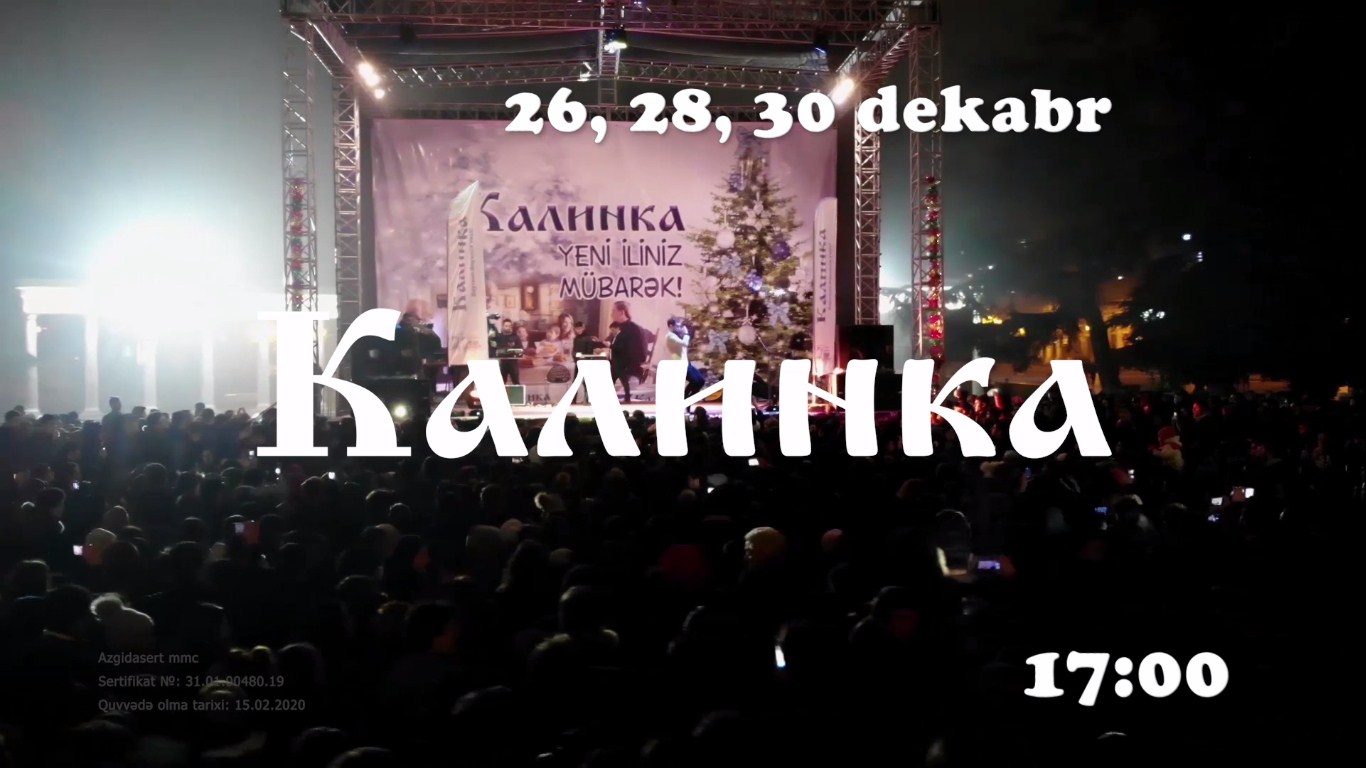 “Kalinka” bölgələrdə Yeni il konsertləri keçirəcək - VİDEO