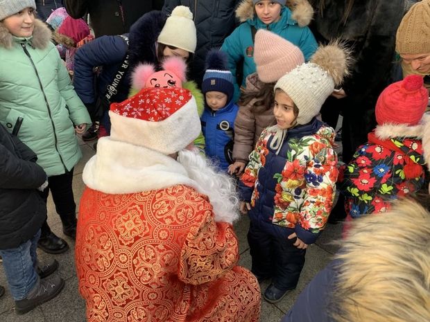 Leyla Əliyevanın təşəbbüsü ilə RAGB könüllüləri uşaqlar üçün Yeni il aksiyası təşkil ediblər - FOTO