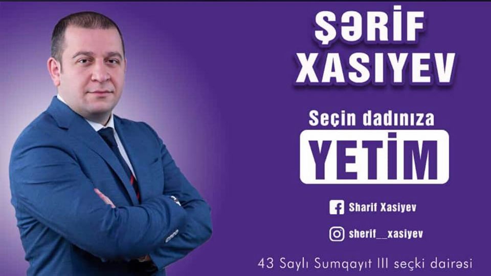 “Yetim” sözündən istifadə edən namizəd: “Sumqayıtlılar məni anladı”