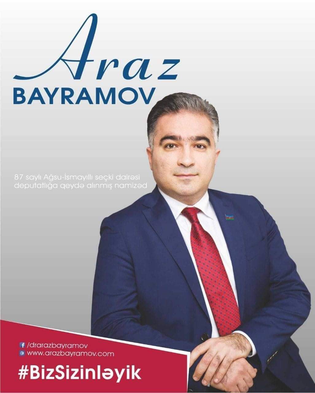 Ağsunun seçimi - Dr. Araz Bayramova səs verək! Qoy layiqli insanlar qazansın!