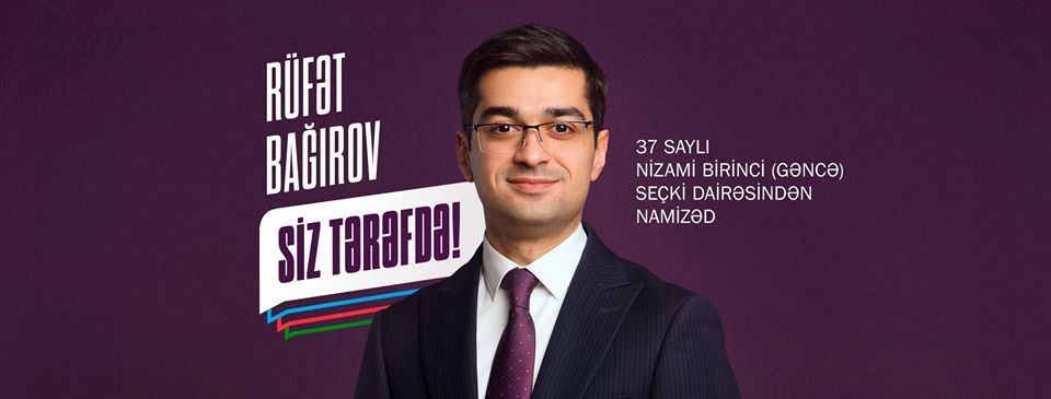 Gəncədə gənc namizəd xüsusi fəallığı ilə seçilir - VİDEO