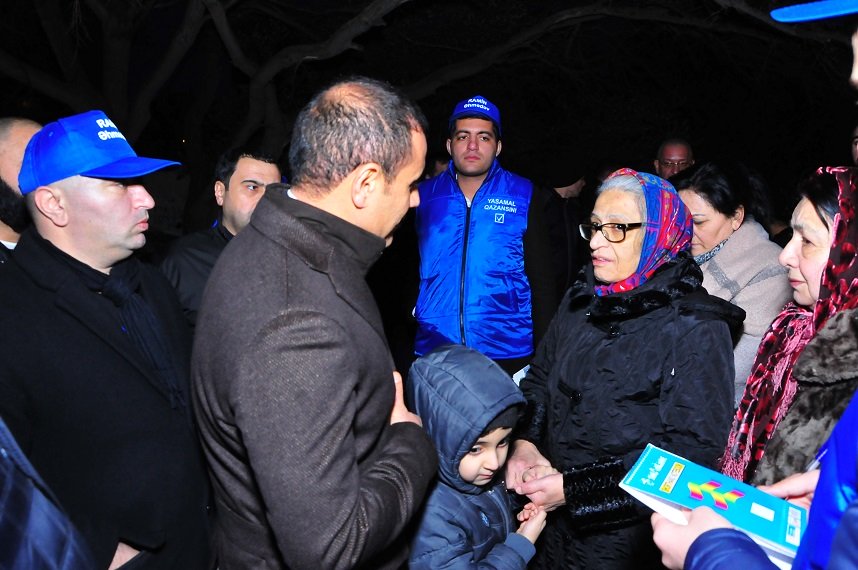 Ramin Əhmədovun maraqlı və fərqli seçki kampaniyası - FOTO