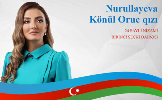 Parlament seçkilərində namizədliyini ilk dəfə irəli sürən Könül Nurullayevanı yaxından tanıyaq - FOTO