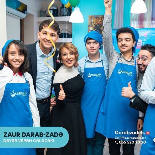 Deputatlığa namizəd Zaur Darabzadə autizmli uşaqlarla görüşüb - FOTO