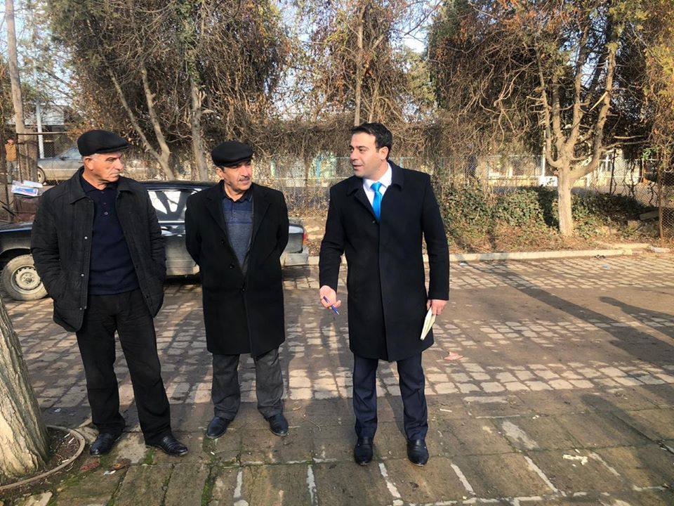 Fuad Cəfərli Ağcabədinin 2 kəndində görüşlər keçirib - FOTOLAR