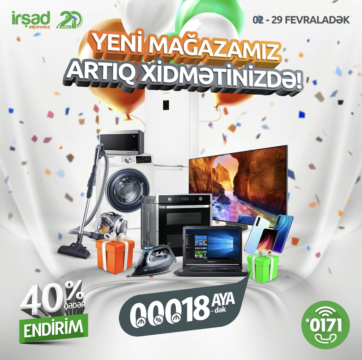 İrşad Elektronics-in yeni mağazalarında nə baş verir?