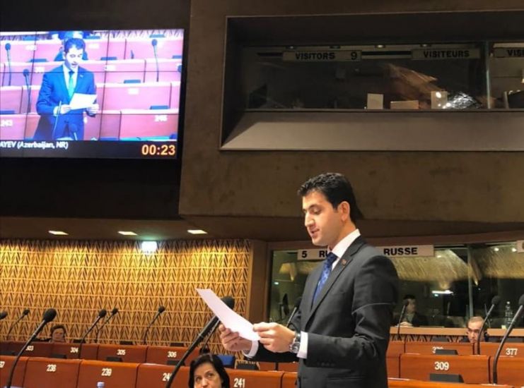 Naqif Həmzəyev AŞPA-da Azərbaycanla bağlı yanlış məlumata etirazını bildirdi