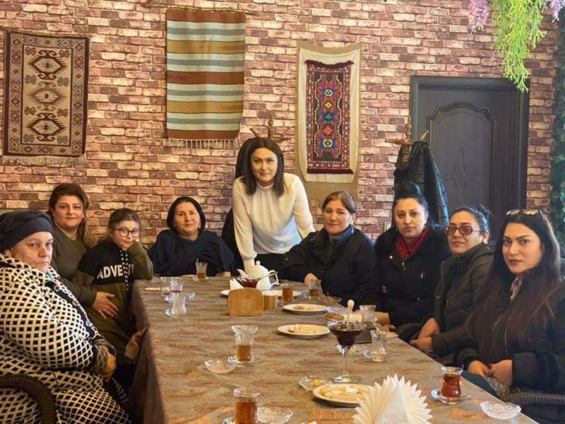 Deputatlığa namizəd Günel Səfərovanın seciçiləri ilə görüşləri davam edir — FOTOLAR