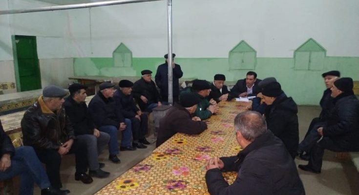 Elnur Abbaszadə 48-ci məhəllə sakinləri ilə görüşüb – FOTO