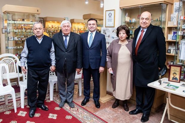 Elnur Allahverdiyev Azərbaycanın tanınmış simaları ilə görüşdü - FOTO - VİDEO