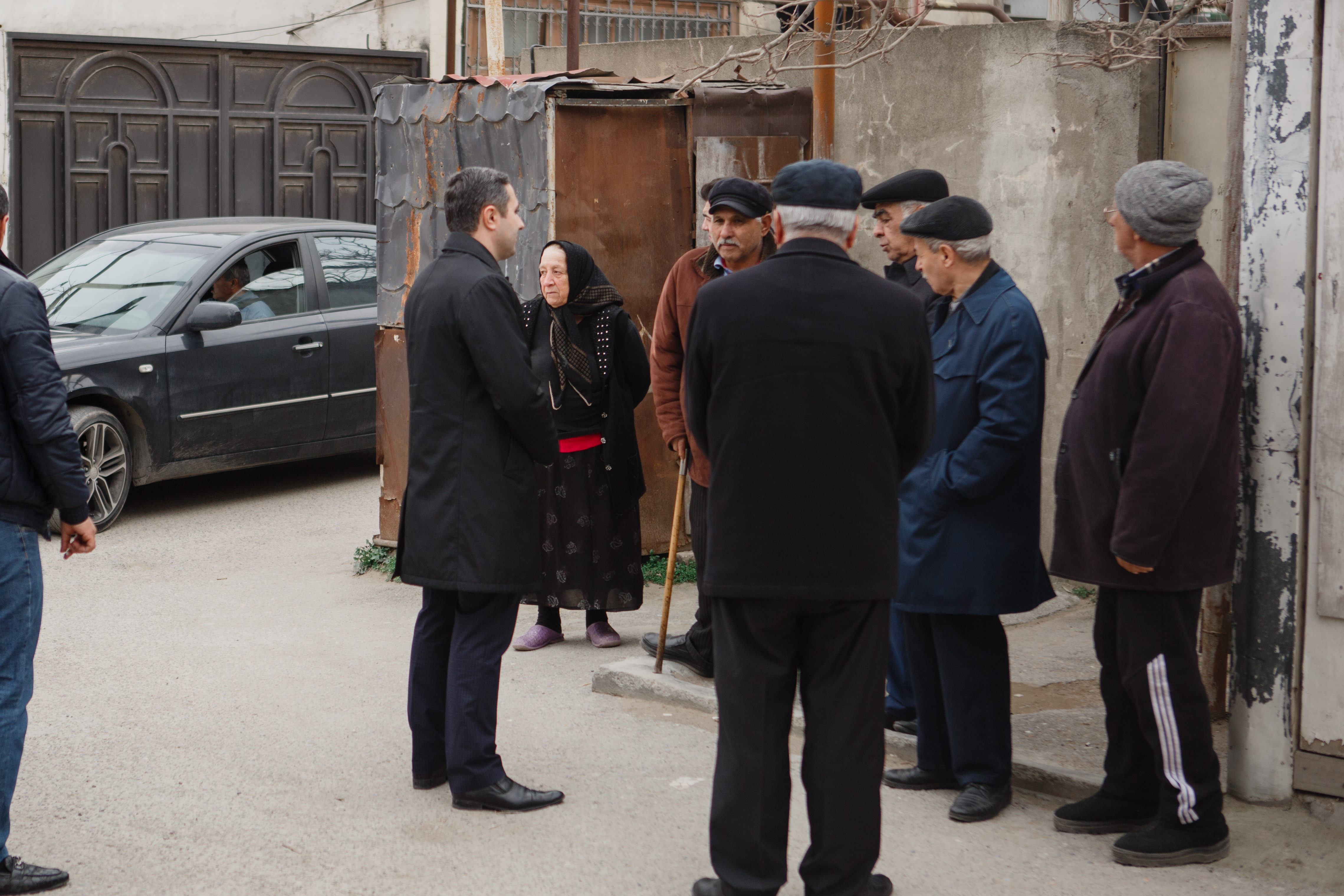 Nərimanov sakinləri Xaliq Hüseynova etimad göstərəcəklərini bildirirlər - FOTOLAR