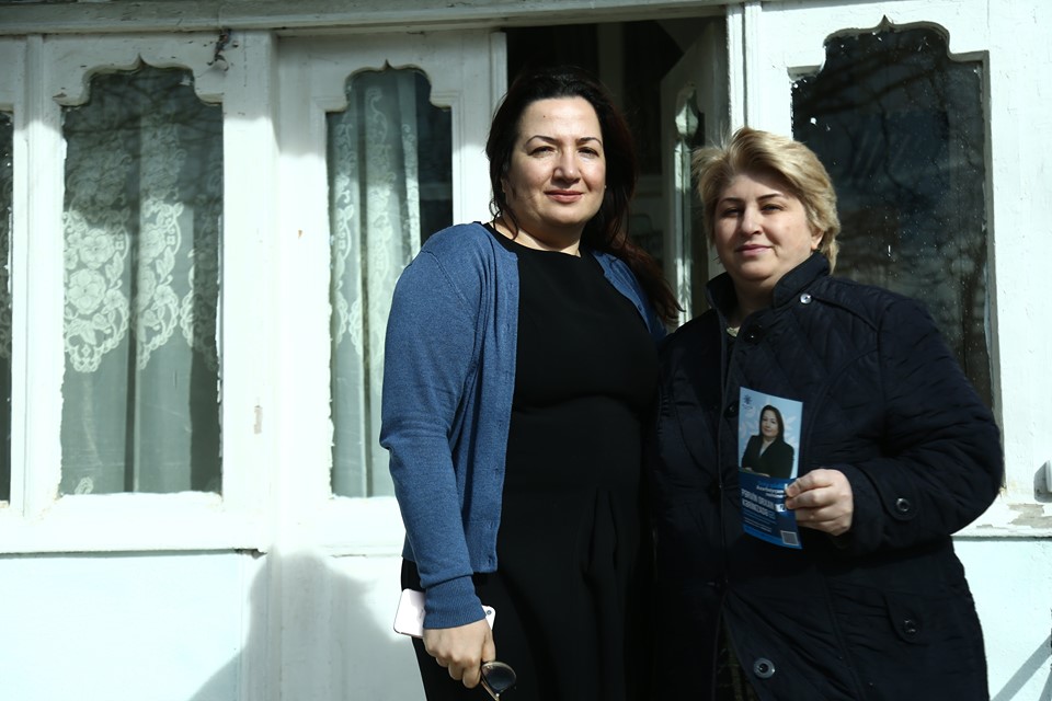 Parlament seçkilərində gəncəlilərin seçimi Pərvin Kərimzadə olacaq - FOTOLAR