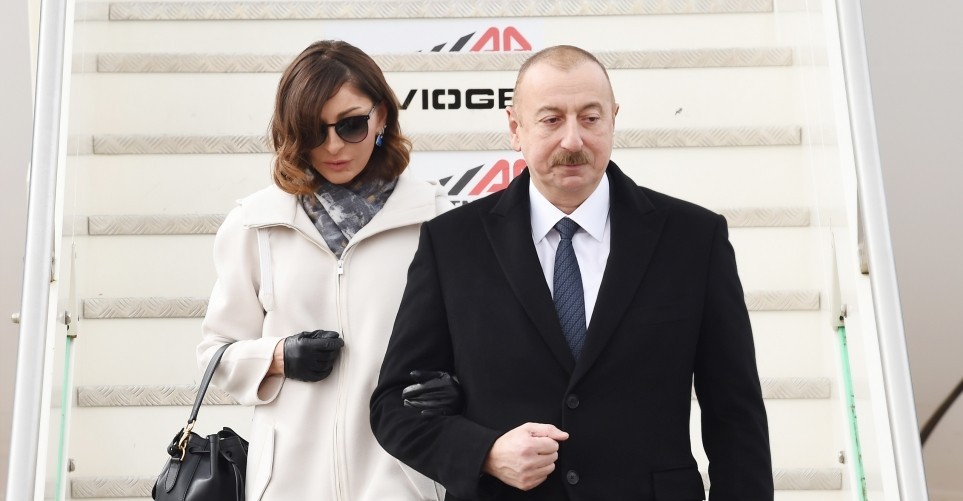Azərbaycan Prezidenti İtaliyaya gedib - FOTOLAR