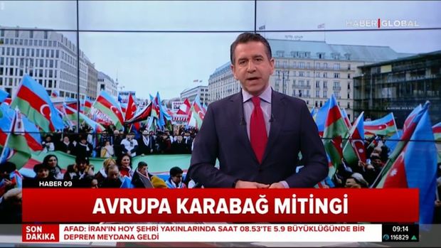 Avropada Xocalı soyqırımına həsr olunmuş Ümumavropa Qarabağ Mitinqi keçirilib - FOTO/VİDEO