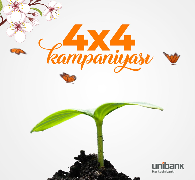 Unibankdan biznesə Bahar hədiyyəsi: 4 təklifdən istədiyinizi seçin!