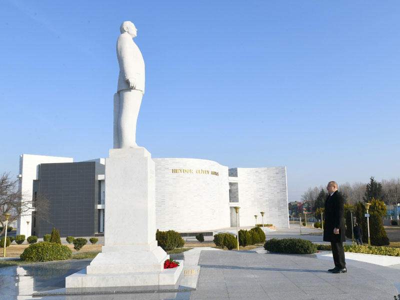 Prezident İlham Əliyev Ağstafa rayonuna səfərə edib