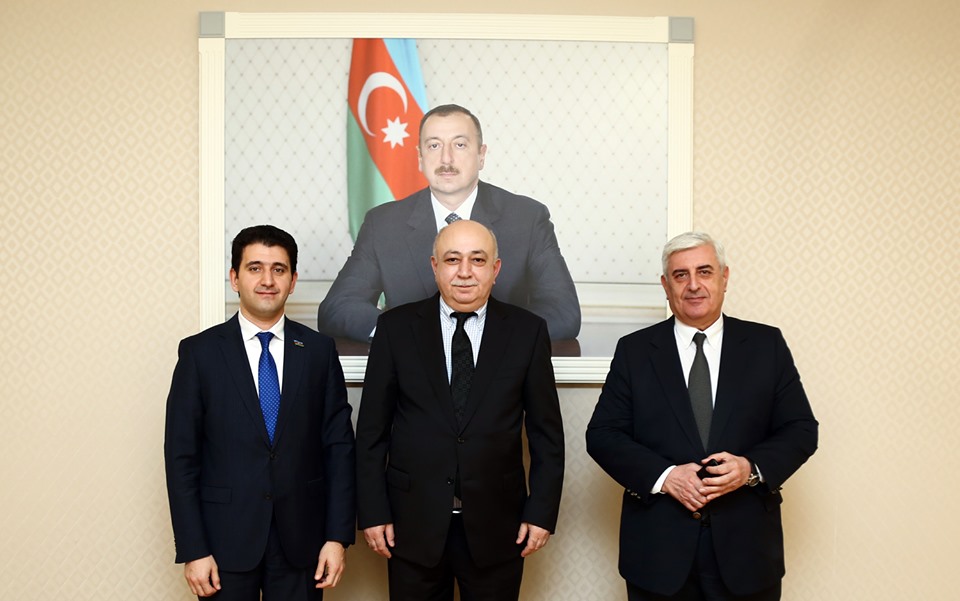 Naqif Həmzəyev Gürcüstanın Gəncədəki Baş konsulu ilə görüşdü
