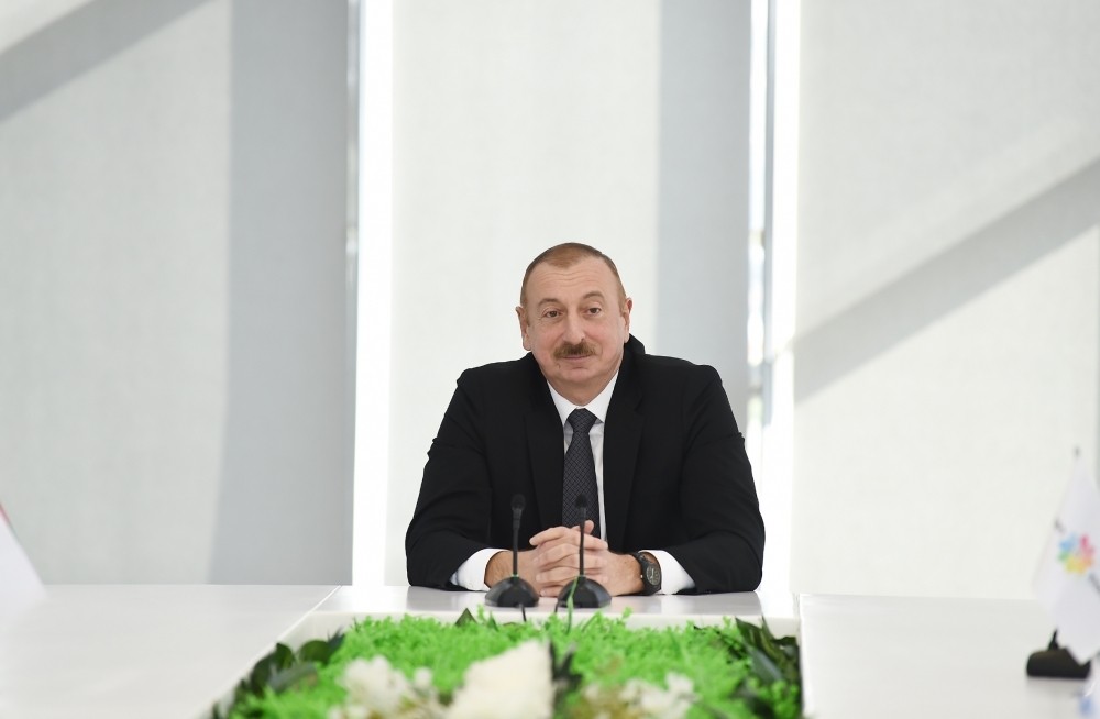 "Nə qədər ki, mən prezidentəm, var gücümlə çalışacağam ki, bu dəyərlər tam bərqərar olsun"
