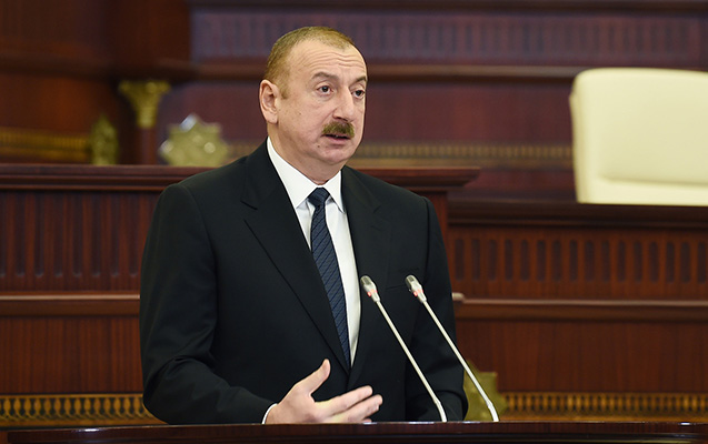 Prezident: “Dağlıq Qarabağ münaqişəsi ilə bağlı olan bütün təşkilatlarda fəal olmalıyıq”
