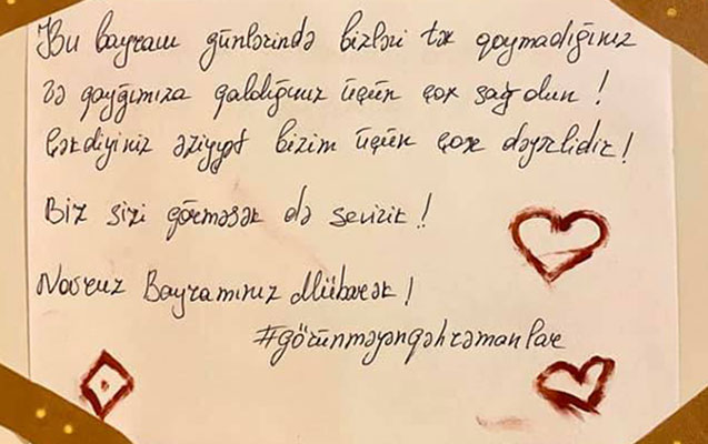 Karantindəki tələbələrimizdən təsirli addım - Fotolar