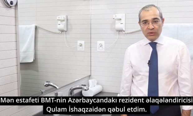 Mikayıl Cabbarov #TəmizƏllər kampaniyasına qoşuldu - VİDEO