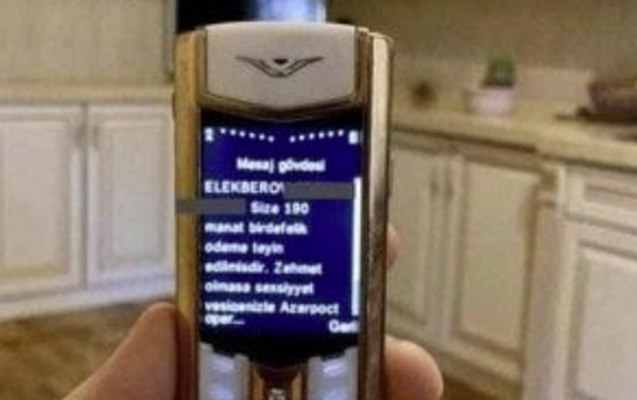 “Vertu”nun sahibi 190 manatlıq ödəmə alıb? - Nazirlikdən açıqlama
