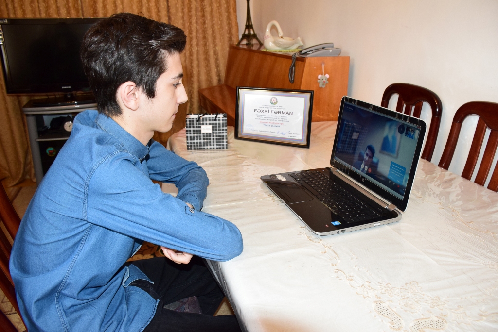 İcra başçısı qalibləri onlayn təbrik etdi - FOTOLAR