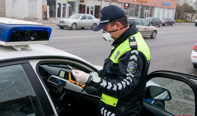 Karantini pozan 1 251 sürücü cərimələndi