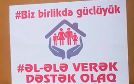 Bu kənddə 850 yardım paketi paylanıldı - Video