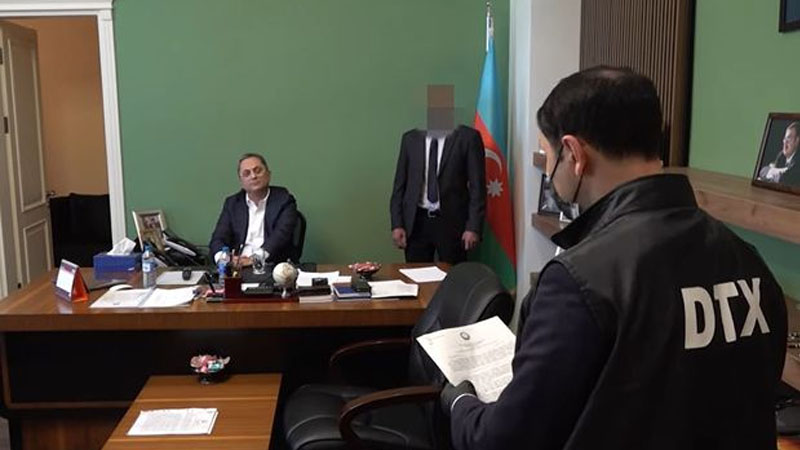 DTX-nin həbs etdiyi məmurun restoranının söküntüsü başladı - FOTO