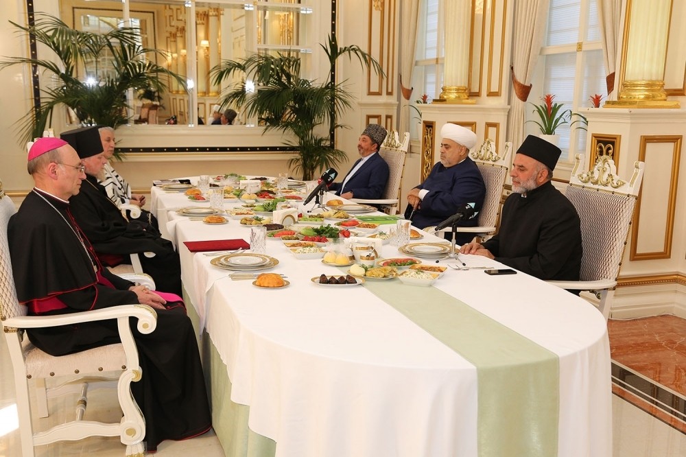 Azərbaycandakı dini konfessiyaların rəhbərləri birlikdə iftar açdılar