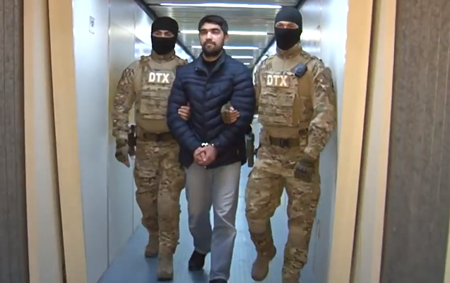 Tərtərdə hərbi hissəyə hücum edib əsgəri öldürmüşdü, DTX belə saxladı - Video