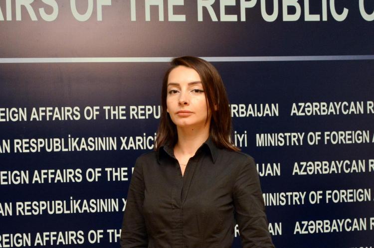 Leyla Abdullayeva: “İşğalçı ölkənin sülhdən bəhs etməsi riyakarlığın son həddidir”