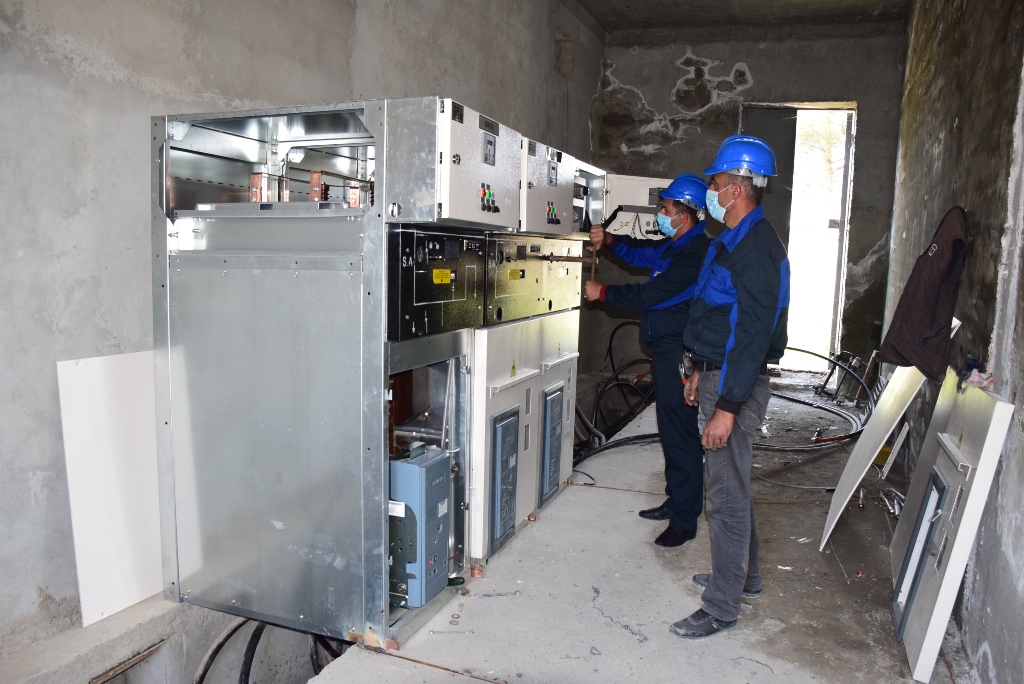 Naftalanda elektrik təchizatının yaxşılaşdırılması istiqamətində işlər davam etdirilir - FOTOLAR
