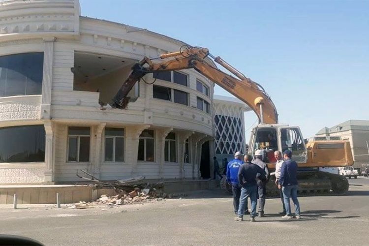 DYP-nin "Ekologiya postu" sökülür