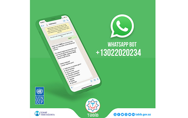 Azərbaycanda koronavirusla bağlı WhatsApp botu istifadəyə verildi