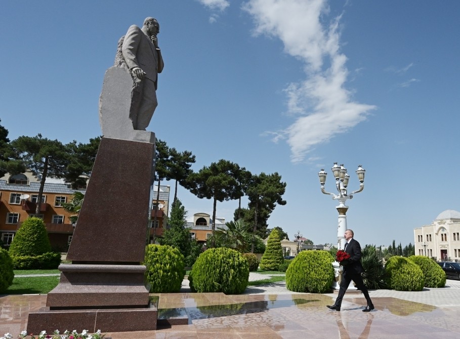 İlham Əliyev Ağcabədidə