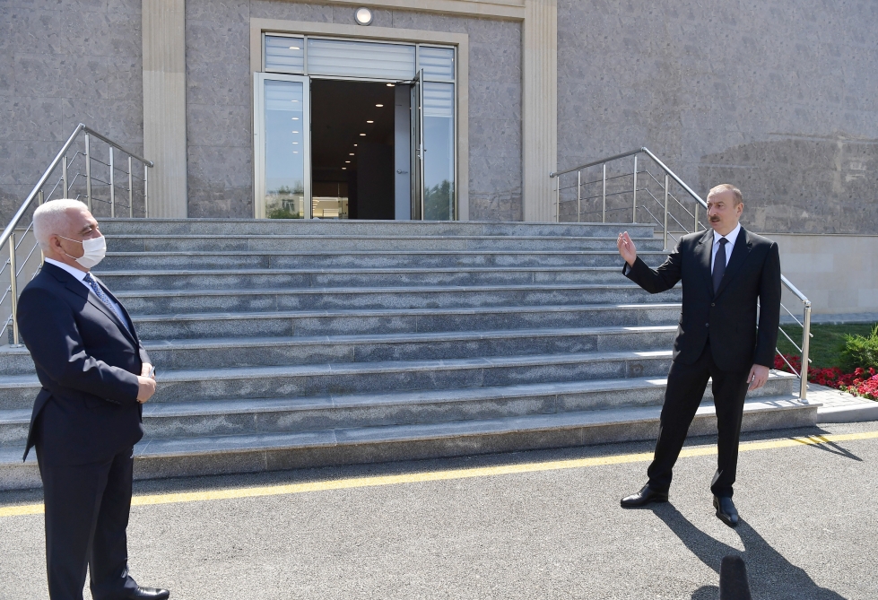 İlham Əliyev: “Mingəçevirdəki İES-in yenidənqurmadan sonra açılışını edəcəyik”