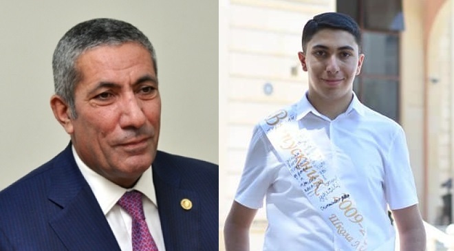 Siyavuş Novruzovun oğlu da məzun oldu - FOTO