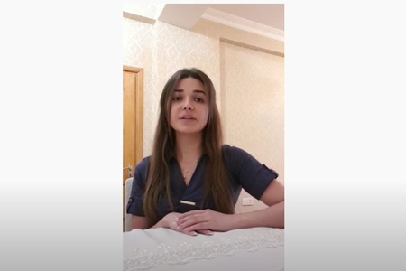 Yasamalda saxlanılan şəxsin bacısı muraciət yaydı: "Təşəkkür edirəm" -Video