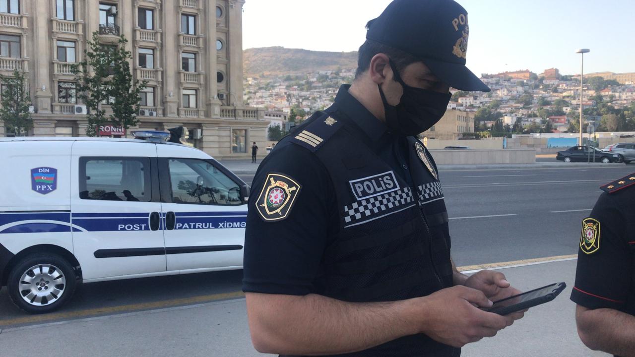 Post-patrul əməkdaşları yeni geyimdə - FOTOLAR