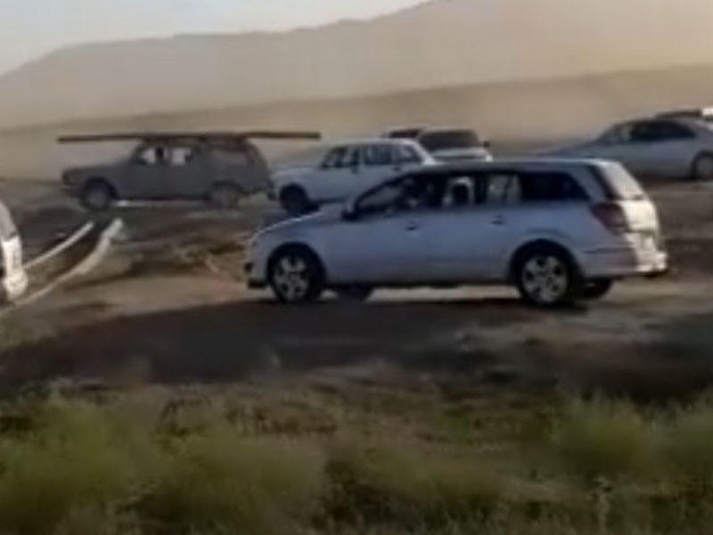 Yollar bağlandı, Bakıdan belə çıxdılar - VİDEO 