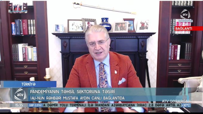İstanbul Aydın Universitetinin təsisçisi: “Tələbələrimiz üçün çarter reysləri təşkil edəcəyik”