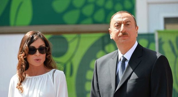 İlham Əliyev və Mehriban Əliyeva Gəncədə